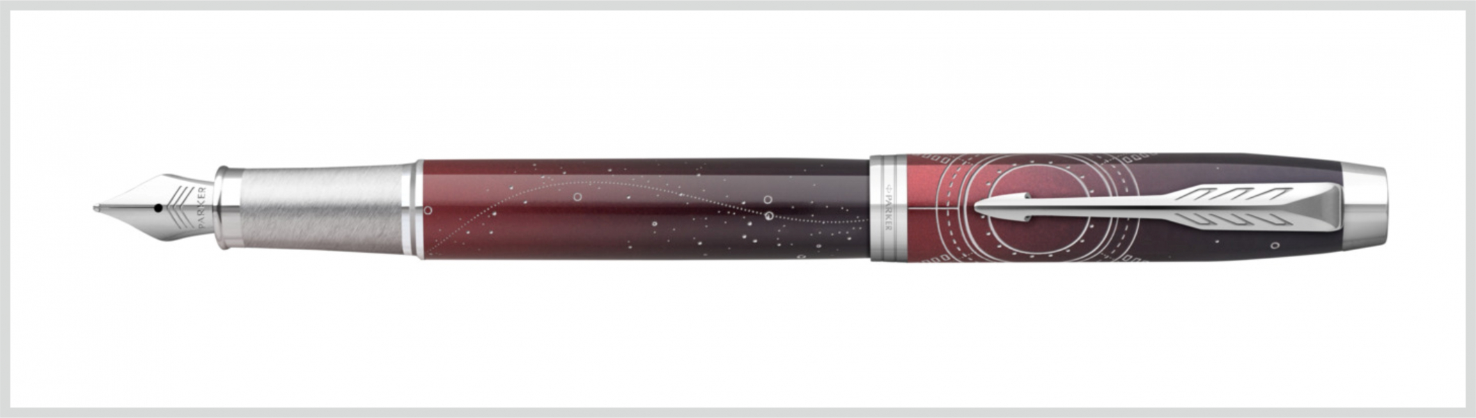 Parker Royal IM Premium Last Frontier Piros Töltőtoll