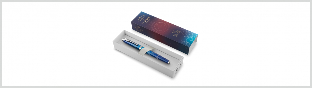 Parker Royal IM Premium Last Frontier Kék Rollerirón