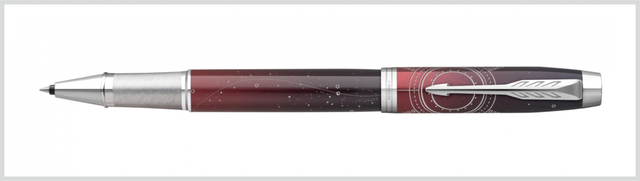 Parker Royal IM Premium Last Frontier Piros Rollerirón