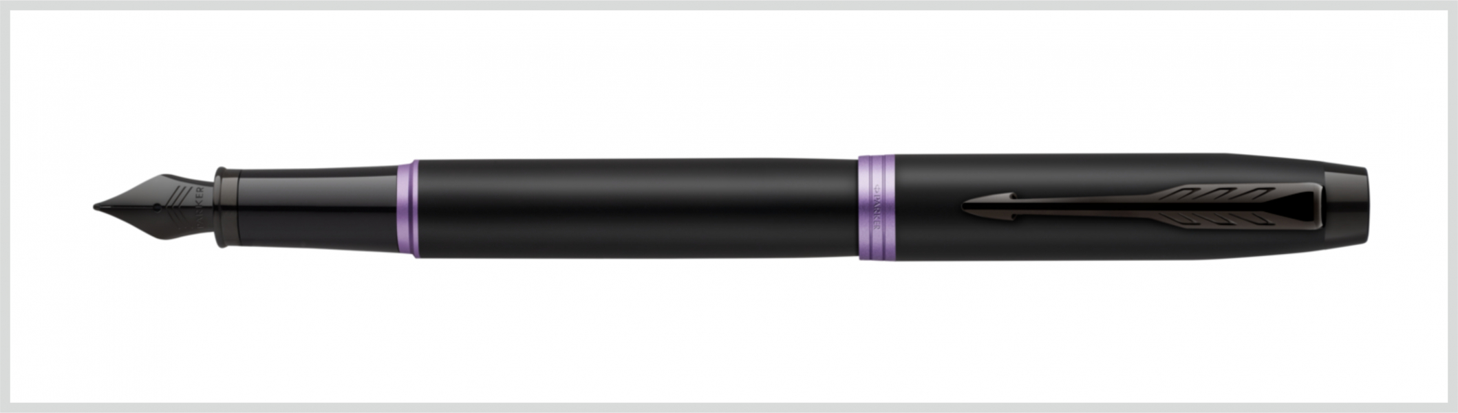 Parker Royal IM Professionals Vibrant fekete-lila töltőtoll