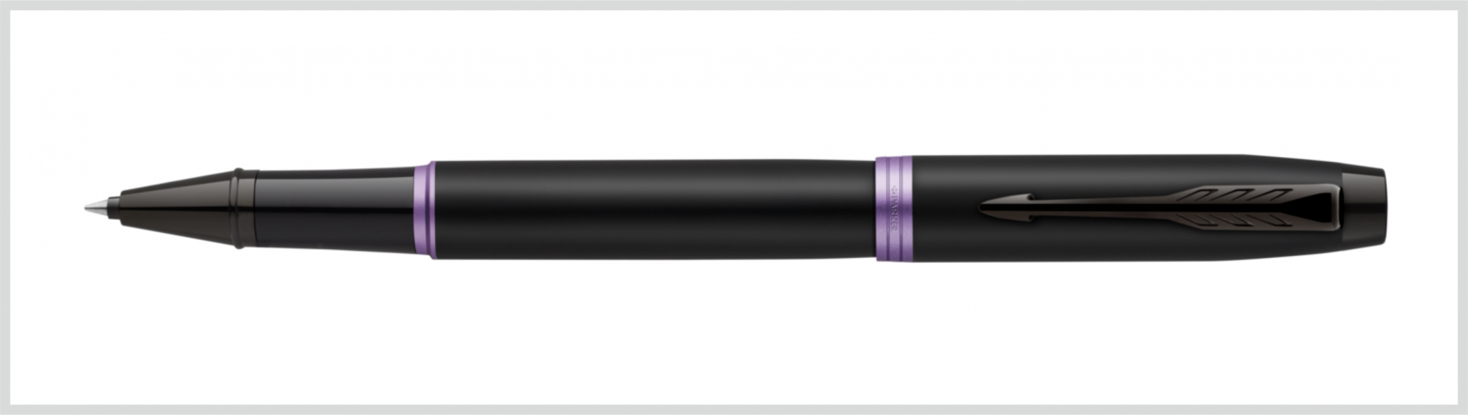 Parker Royal IM Professionals Vibrant fekete-lila rollerirón