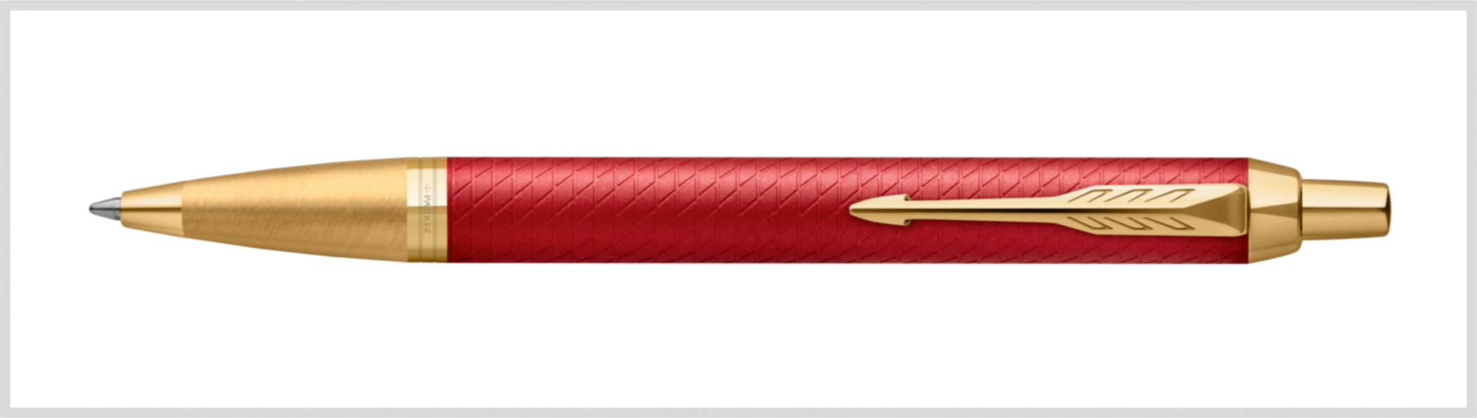 Parker Royal IM Premium Piros Cizellált Golyóstoll